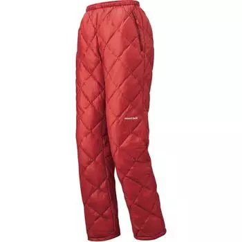 Пуховые брюки женские MONTBELL, черный