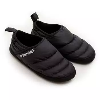 Пуховые тапочки Warmpeace, черный