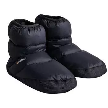 Пуховые тапочки Warmpeace, черный