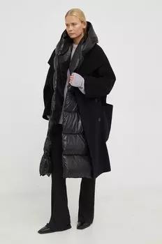 Пуховый шарф MMC STUDIO, черный