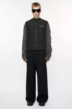 Пуховый жилет Acne Studios, Black