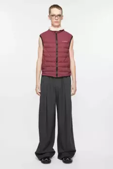 Пуховый жилет Acne Studios, Red