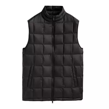 Пуховый жилет Massimo Dutti Lightweight, черный