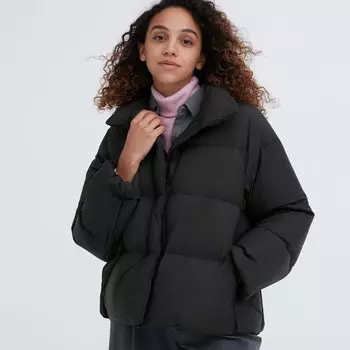 Пуховая куртка Nanodesign Uniqlo, черный