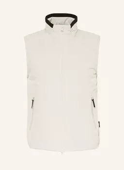 Пуховый жилет парусный спорт Woolrich, бежевый