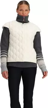 Пуховый жилет Perry Obermeyer, цвет Salt