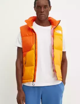 Пуховый жилет TNF x Yinka Ilori The North Face, оранжевый