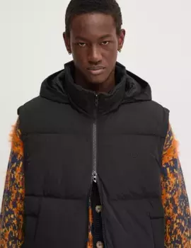 Пуховый жилет W-RAVEEL-SL Diesel, черный