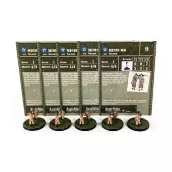 Пулемет М1919 (У) x5, Axis & Allies - Collectible Miniatures Game - North Africa 1940-1943 Singles