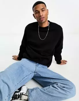 Pull&Bear – Черная толстовка