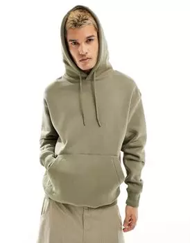 Pull&Bear – худи цвета хаки