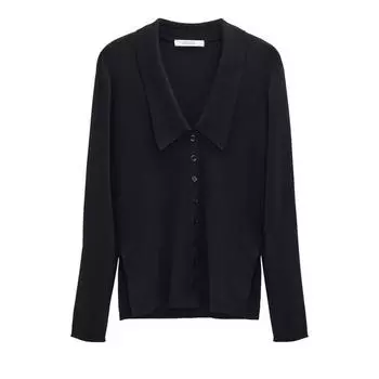 Пулловер merino elegance pullover 999 pure Dorothee Schumacher, черный