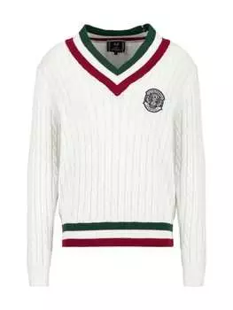 Пуловер 19v69 Italia, цвет off-white