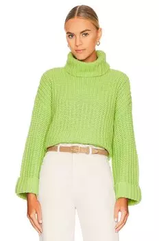 Пуловер 525 Chunky Turtleneck Shaker, цвет Pear