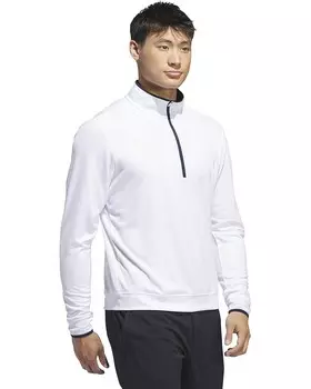 Пуловер adidas Golf Core Lightweight 1/2 Zip Pullover, белый