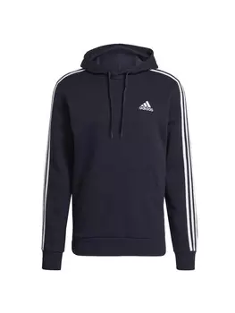 Пуловер adidas Hoodie Pullover 3 Streifen Design, синий
