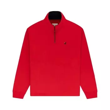Пуловер Aim Leon Dore Crest Quarter Zip Pullover, красный