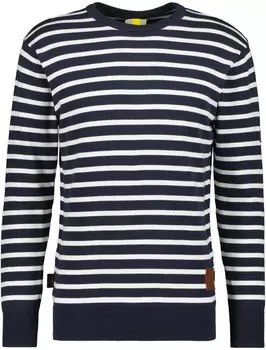 Пуловер alife and kickin Valentinak Knit, синий