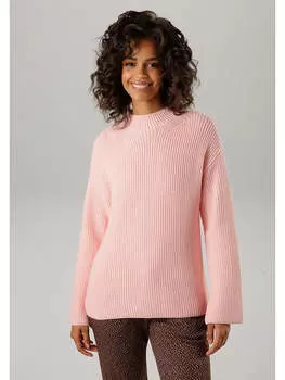 Пуловер Aniston, розовый