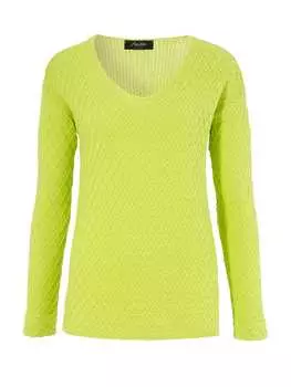 Пуловер Aniston, светло-зеленый