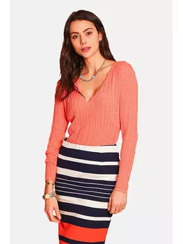 Пуловер ASSUILI, цвет koralle