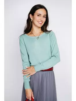 Пуловер ASSUILI Kaschmir-Pullover, бирюзовый