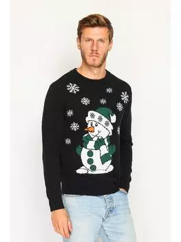 Пуловер ASSUILI Pullover, черный