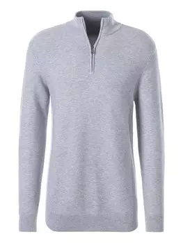 Пуловер AUTHENTIC LE JOGGER Troyer, цвет grau-meliert