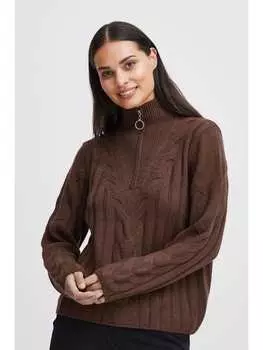 Пуловер b.young, коричневый