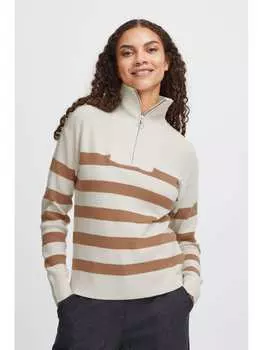 Пуловер b.young, коричневый