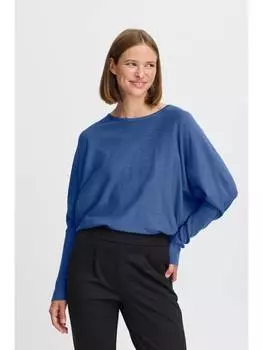 Пуловер b.young Longpullover BYMMMORLA BAT JUMPER 20814389 leichter Strickpullover in