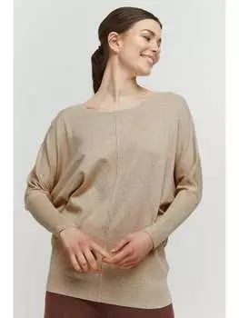 Пуловер b.young, серый