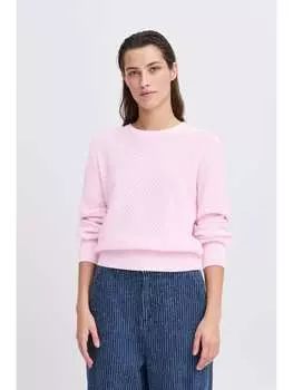 Пуловер b.young Strickpullover, розовый
