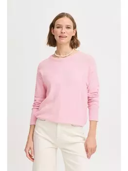 Пуловер b.young Strickpullover, розовый
