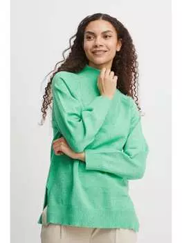 Пуловер b.young, зеленый