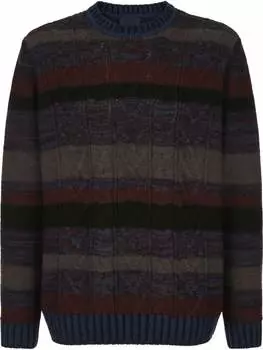 Пуловер BABISTA, цвет dunkelblau gemustert