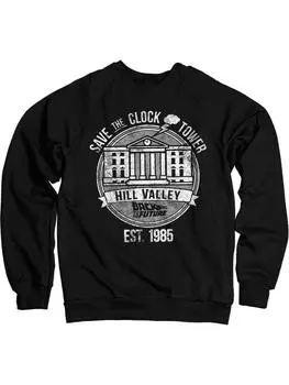 Пуловер Back To The Future, черный