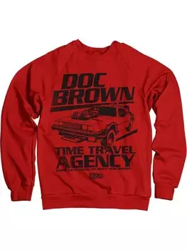 Пуловер Back To The Future, красный