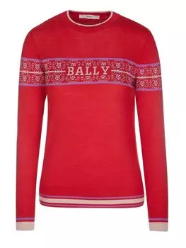 Пуловер Bally, красный