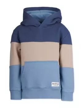 Пуловер Band of Rascals Kapuzen 3C Block, цвет blue-aegean-blue