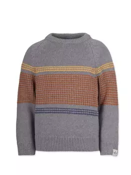 Пуловер Band of Rascals Strick 70th Stripes, серый