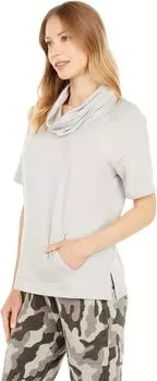 Пуловер Barefoot Dreams Malibu Collection Luxe Lounge Raglan Pullover, цвет Mist