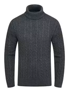 Пуловер behype, цвет anthra