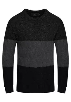 Пуловер behype DAVAY, черный