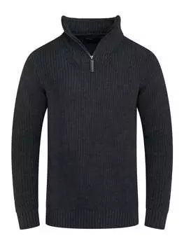 Пуловер behype, темно-серый