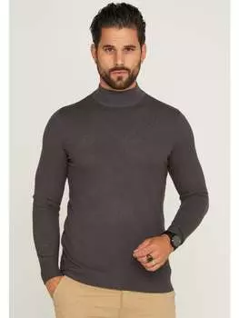 Пуловер behype, темно-серый