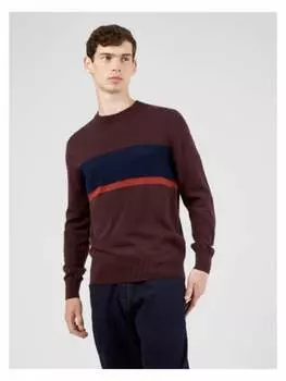 Пуловер Ben Sherman, цвет granat