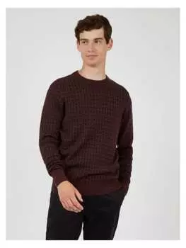 Пуловер Ben Sherman, цвет granat