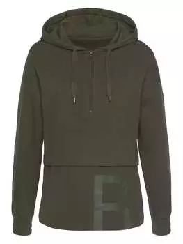 Пуловер Bench, темно-зеленый