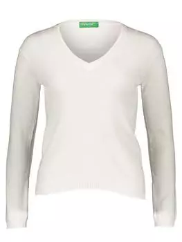 Пуловер Benetton, белый